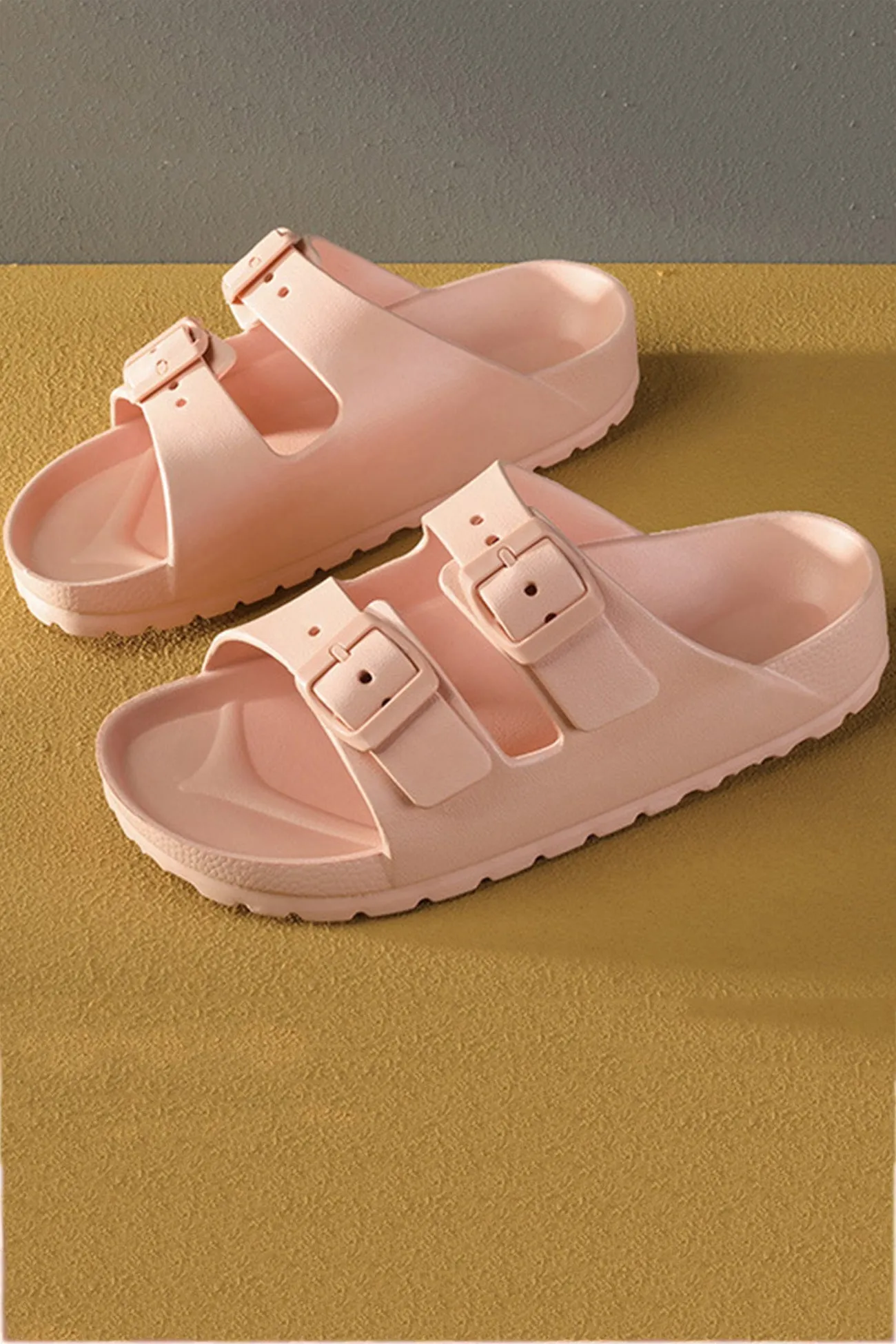 Amozae-Solid Buckle EVA Sandals