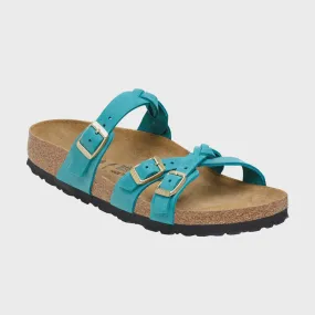 Birkenstock Franca Braided Biscay Bay Oiled Leather Regular