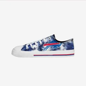 Buffalo Bills Womens Low Top Tie-Dye Canvas Shoe