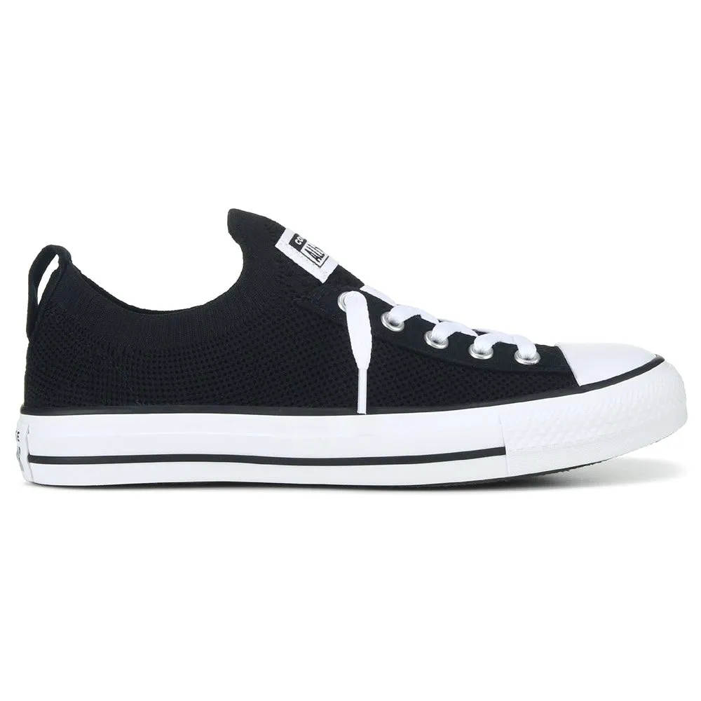 Chuck Taylor All Star Big Kid Converse Children's Knitted Slip On Sneakers, Black