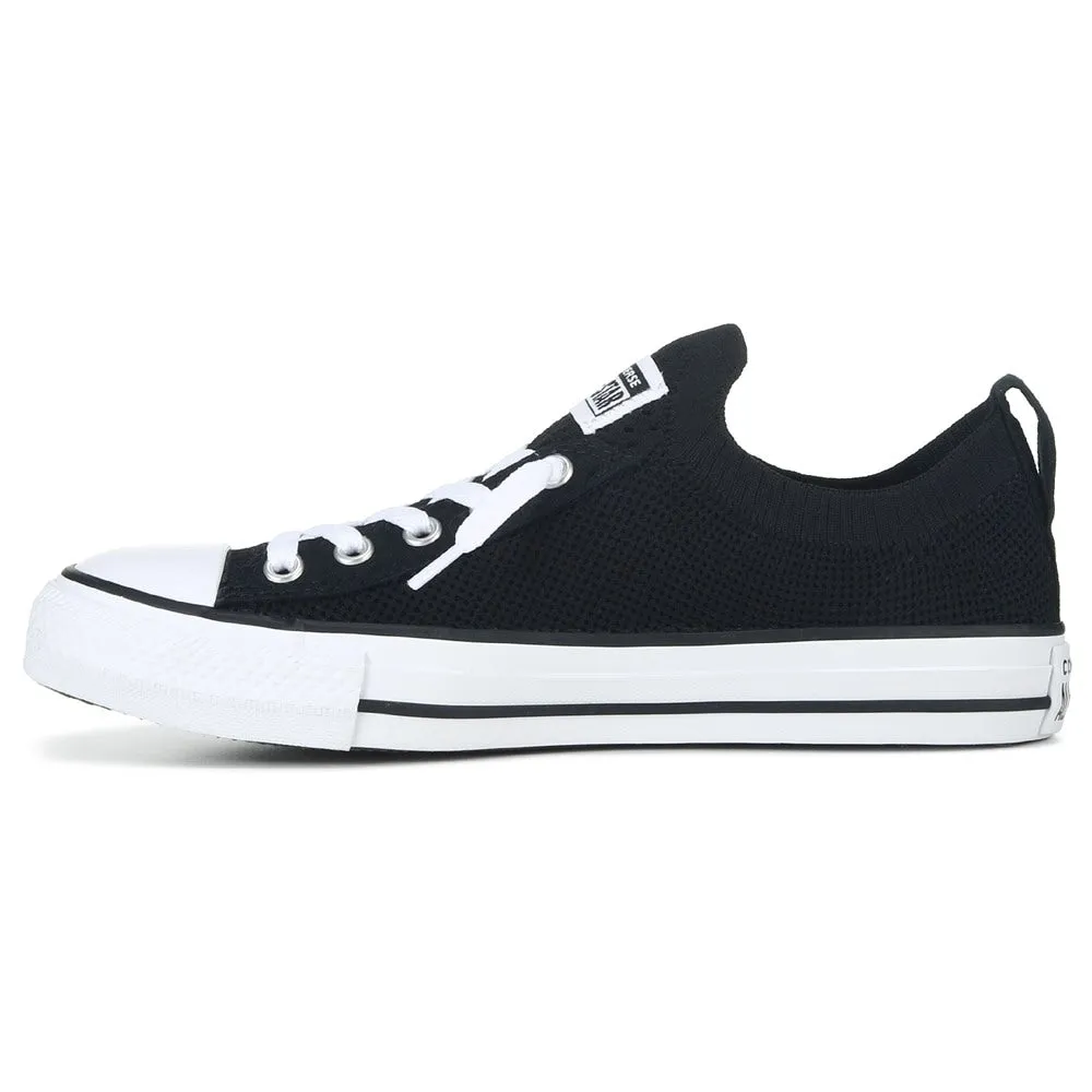 Chuck Taylor All Star Big Kid Converse Children's Knitted Slip On Sneakers, Black