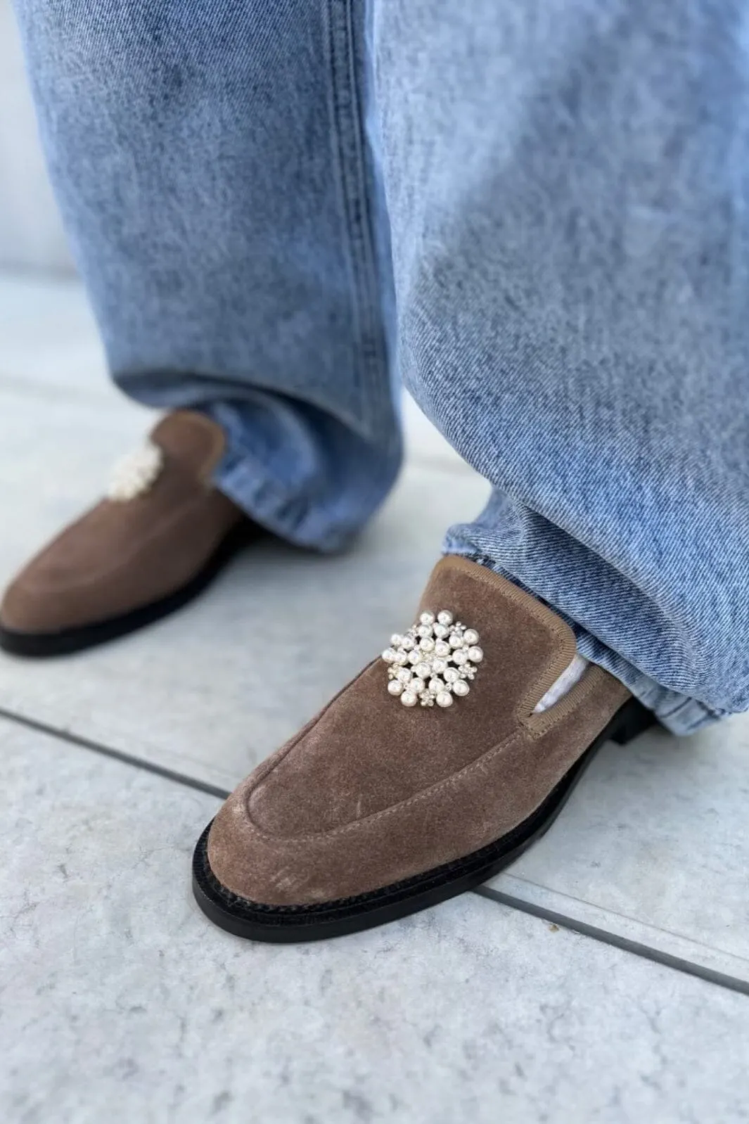 Copenhagen Shoes - The Shine Loafer Suede - 025 Tabacco (Dodo)