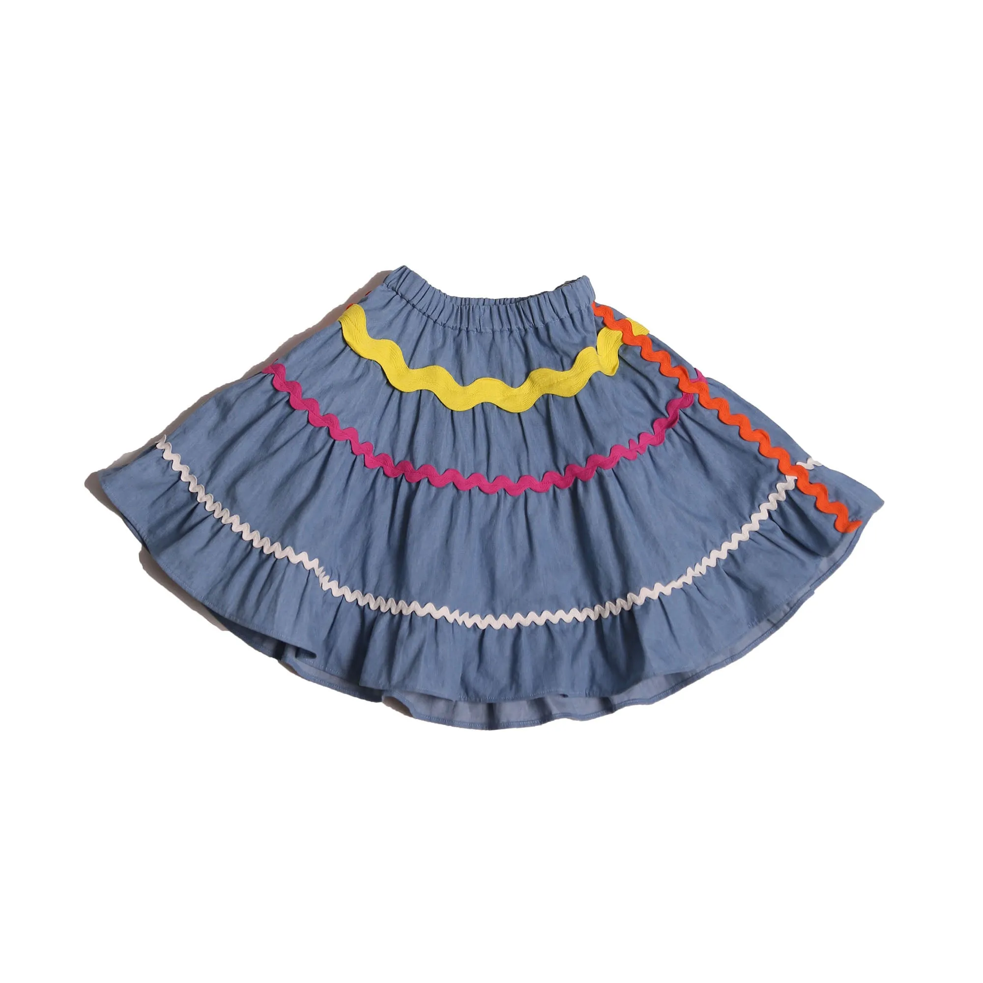 CRISS CROSS FLARE SKIRT