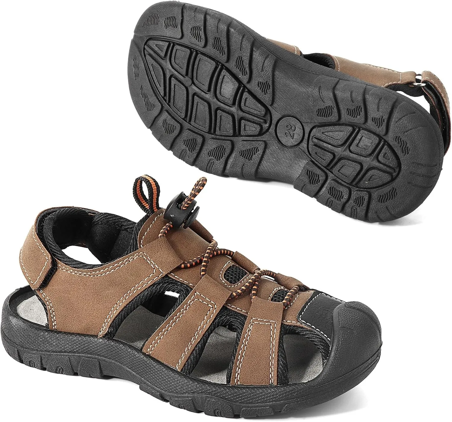 Daclay Boys' Casual Sports Kids Sandals Breathable Lightweight Fashionable Children's Outdoor Girls' Sandals