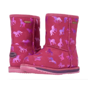 EMU Rainbow Unicorn Brumby Waterproof Boot (Toddler/Little Kid)