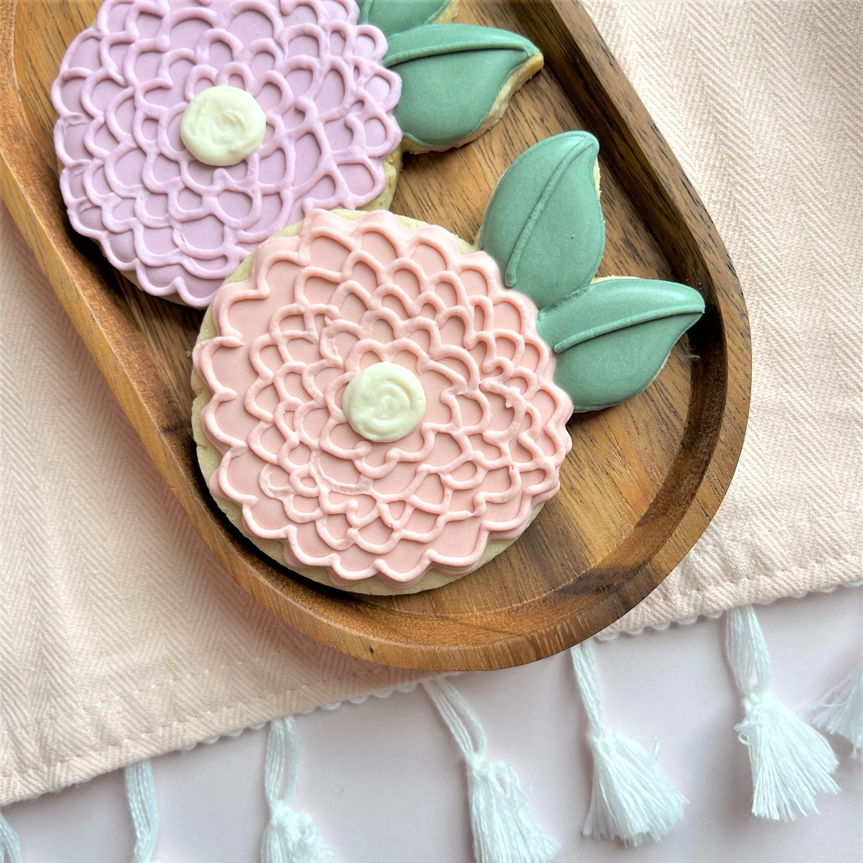 Fall Floral Cookie Decorating KIT and Digital Decorating Guide