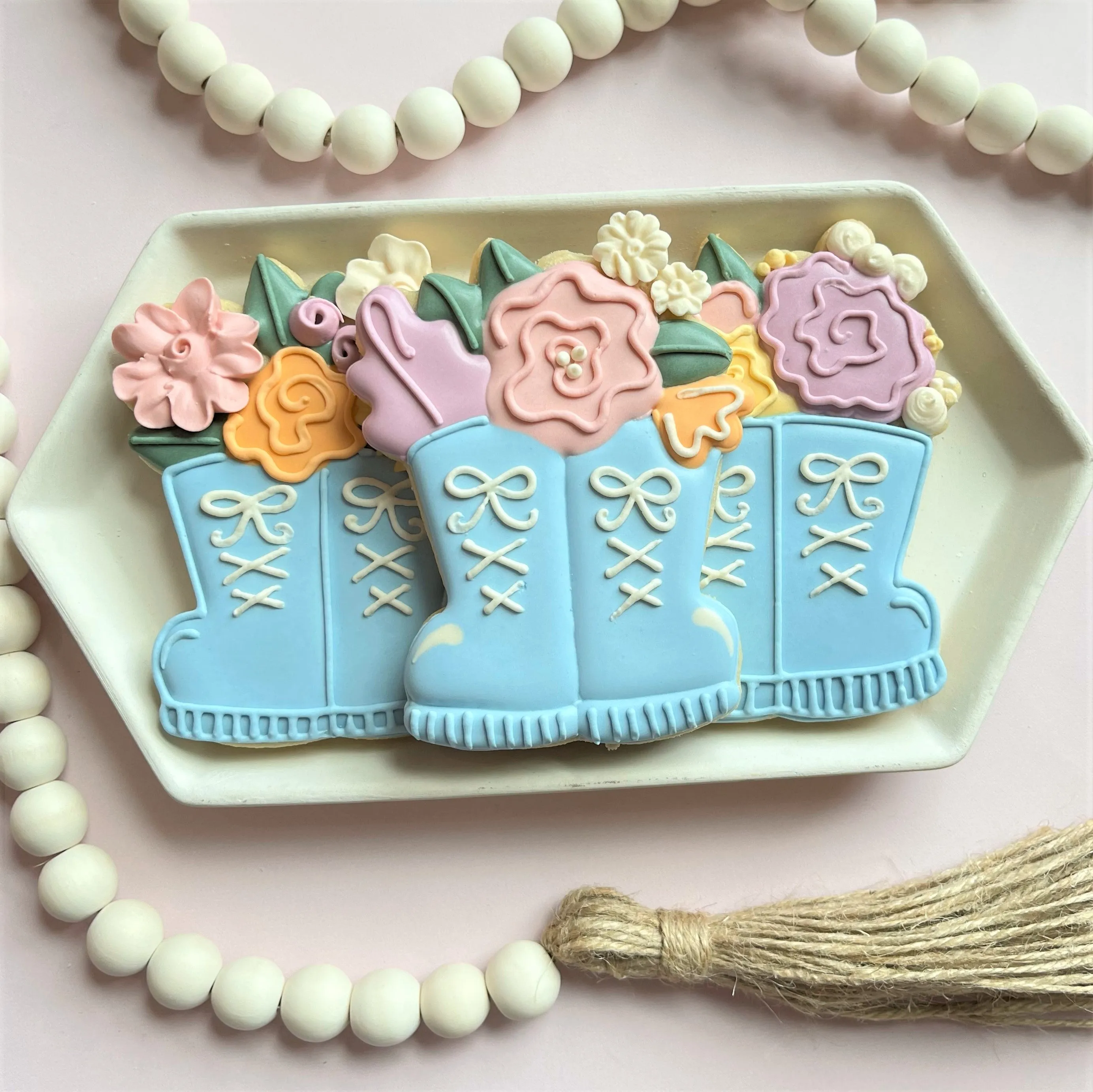 Fall Floral Cookie Decorating KIT and Digital Decorating Guide