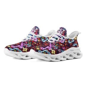 FlexPro Air Mesh Sneakers  - Air Jam Neon Red