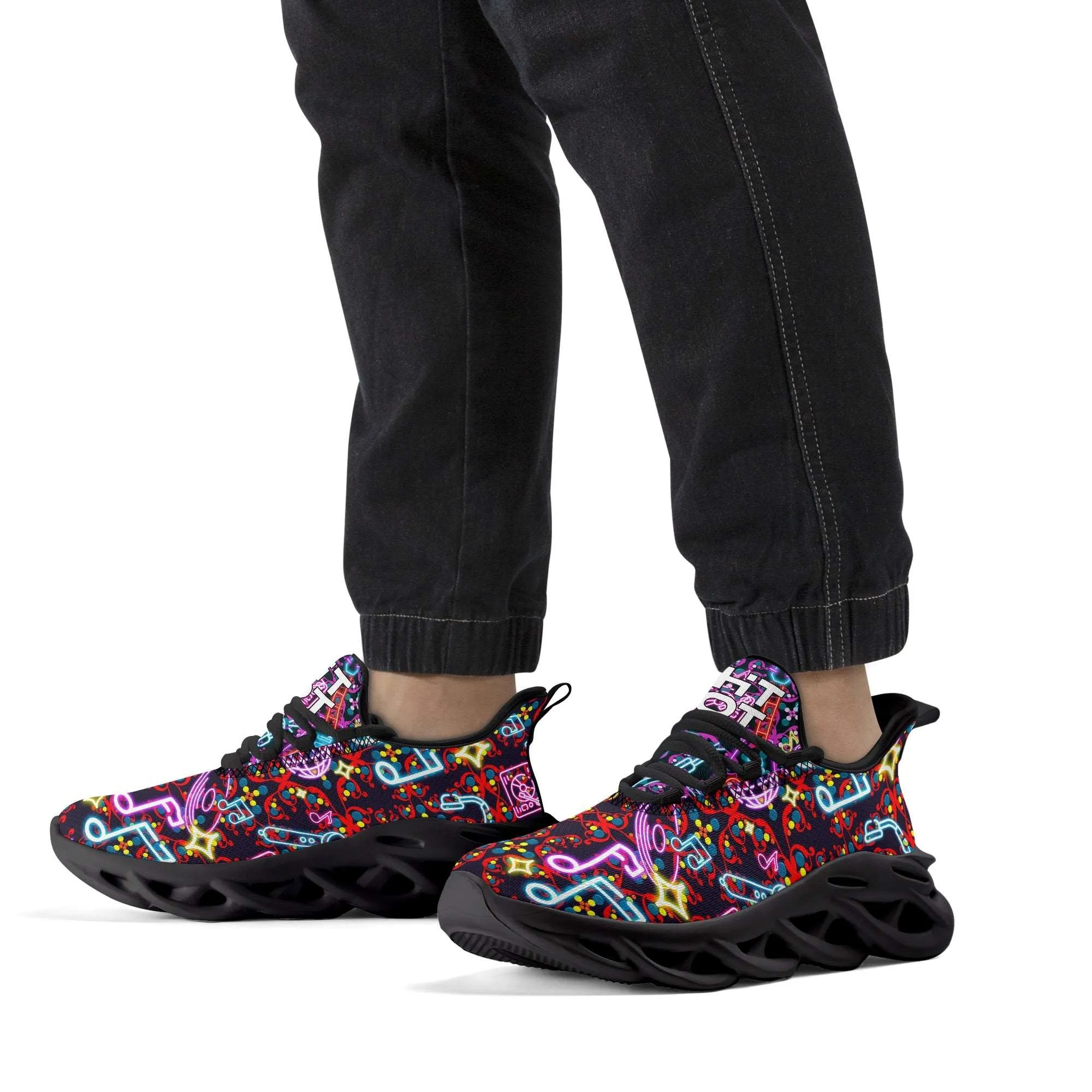 FlexPro Air Mesh Sneakers  - Air Jam Neon Red