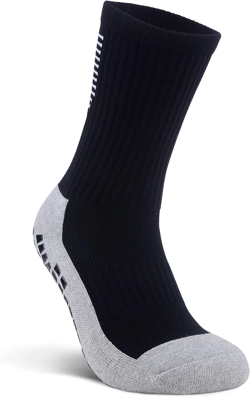JHM Grip Non Slip Anti Slip Non Skid Slipper Sport Athletic Socks for Men and Women for US shoe sizes 6-12