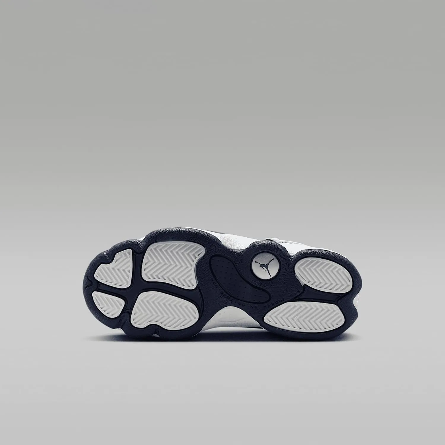 Jordan 6 Rings Little Kids' Shoes (323432-124, White/Neutral Grey/Midnight Navy)