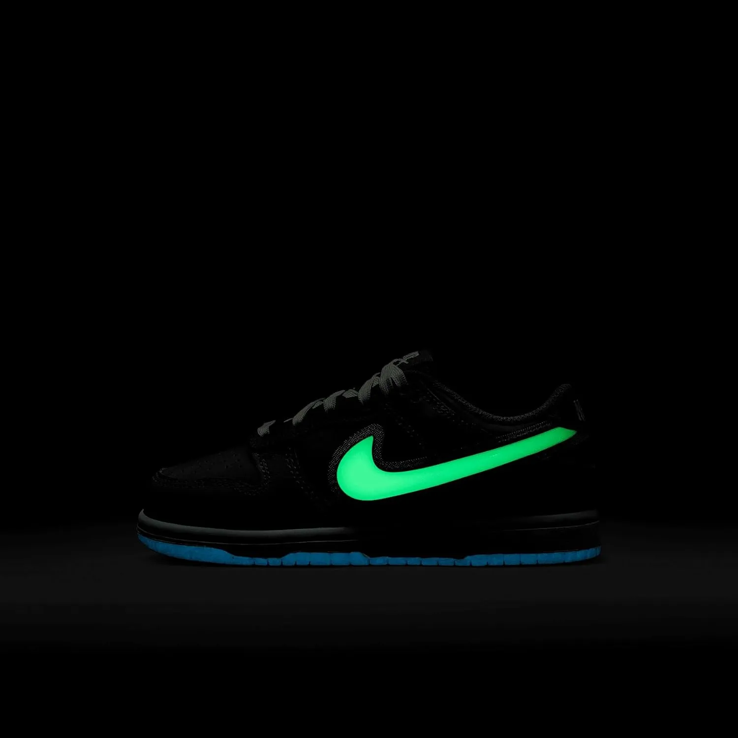 Nike Dunk Low Little Kids' Shoes (HQ3241-068, Iron Grey/Lime Ice/White/Cool Grey)