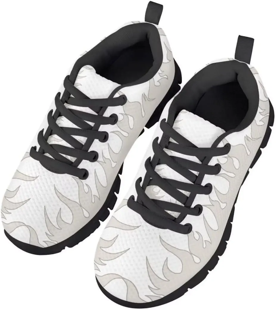 PinUp Angel Cool Print Boys Tennis Shoes Sports Running Sneaker Casual Lace Up Walking Shoes