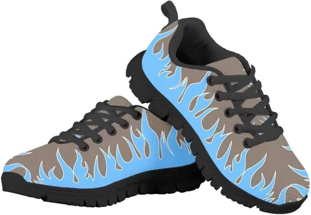 PinUp Angel Cool Print Boys Tennis Shoes Sports Running Sneaker Casual Lace Up Walking Shoes