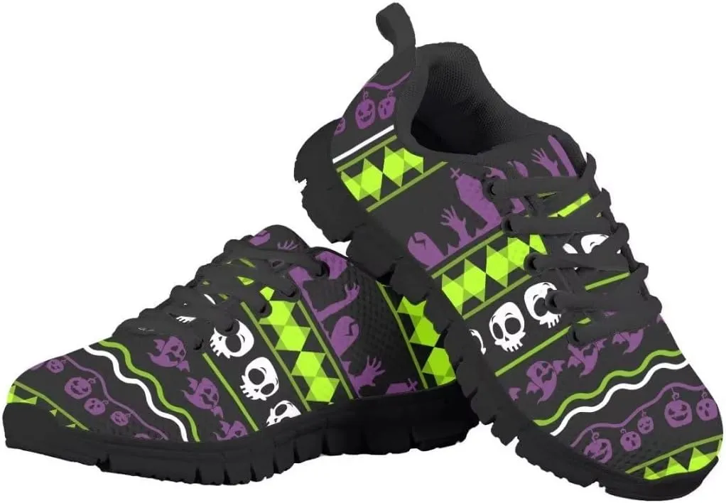 PinUp Angel Cool Print Boys Tennis Shoes Sports Running Sneaker Casual Lace Up Walking Shoes