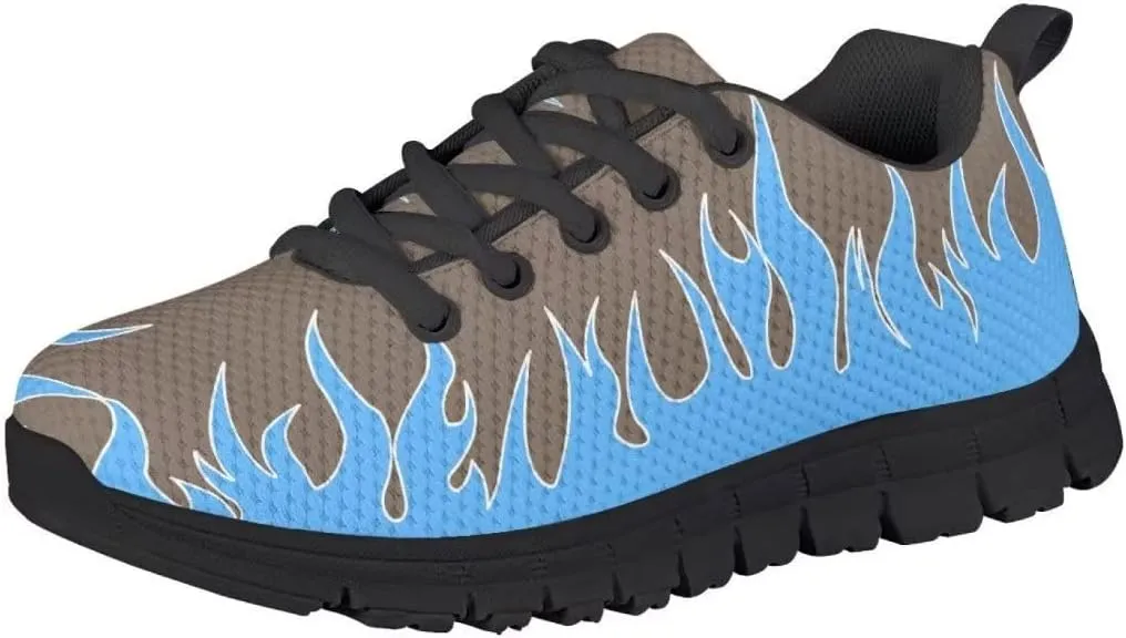 PinUp Angel Cool Print Boys Tennis Shoes Sports Running Sneaker Casual Lace Up Walking Shoes