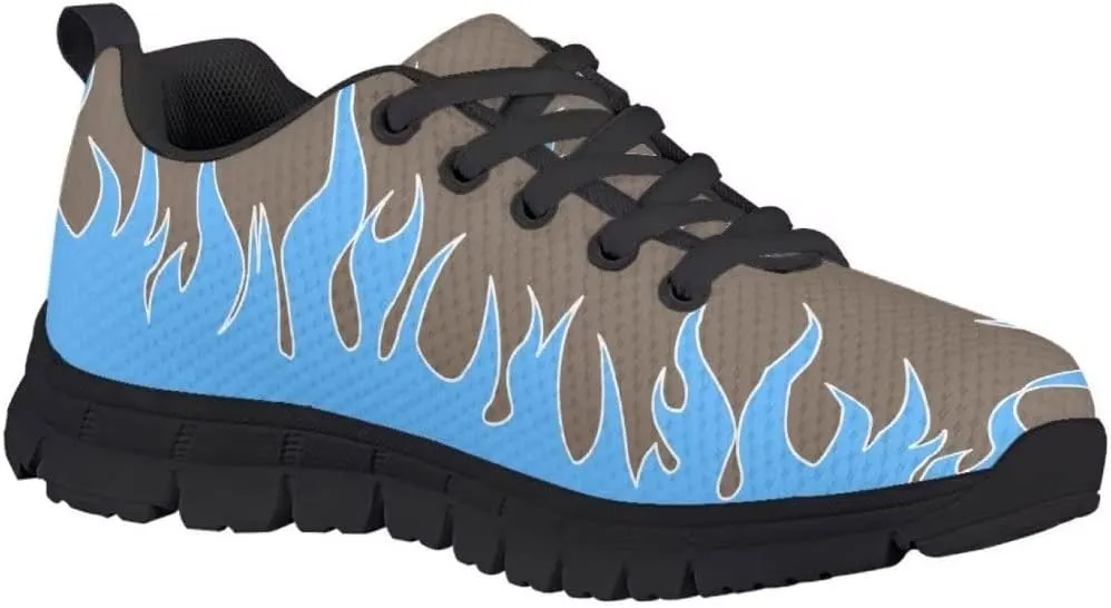 PinUp Angel Cool Print Boys Tennis Shoes Sports Running Sneaker Casual Lace Up Walking Shoes