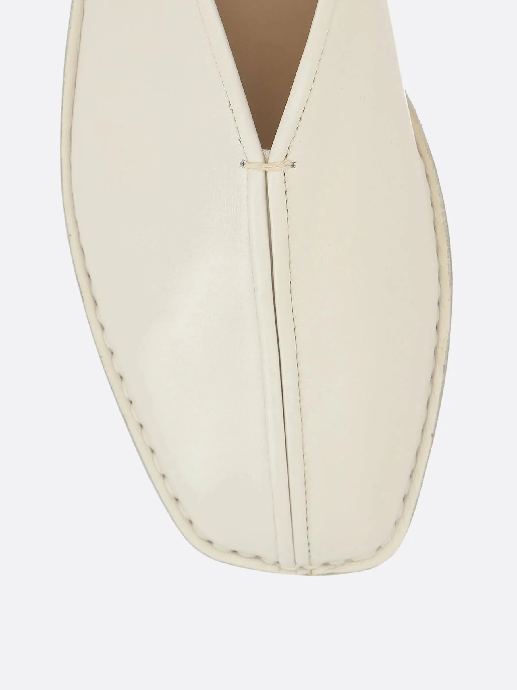 Piped Nappa Leather Slippers