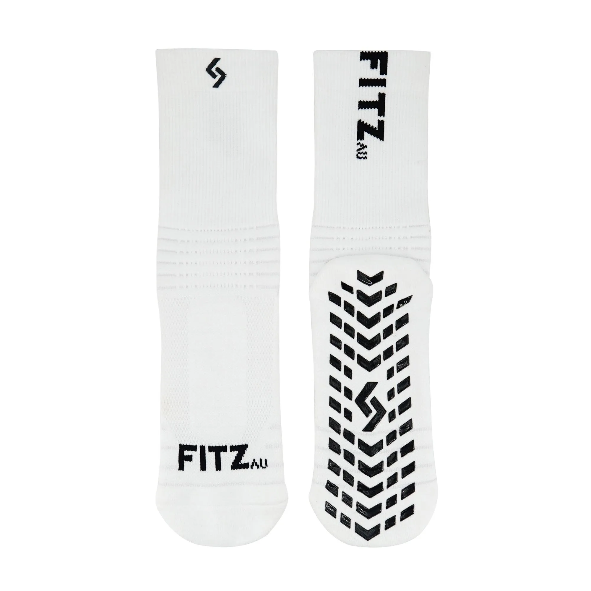 Supreme Grip Socks White
