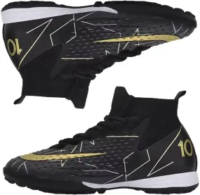 Turf Soccer Shoes Men Women Indoor Soccer Cleats Youth Football Boots Adult High Top Training Zapatos de Fútbol TF FG