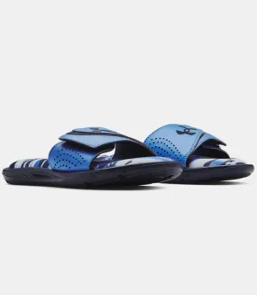 UA Ignite VI Slide in Grey by Under Armour
