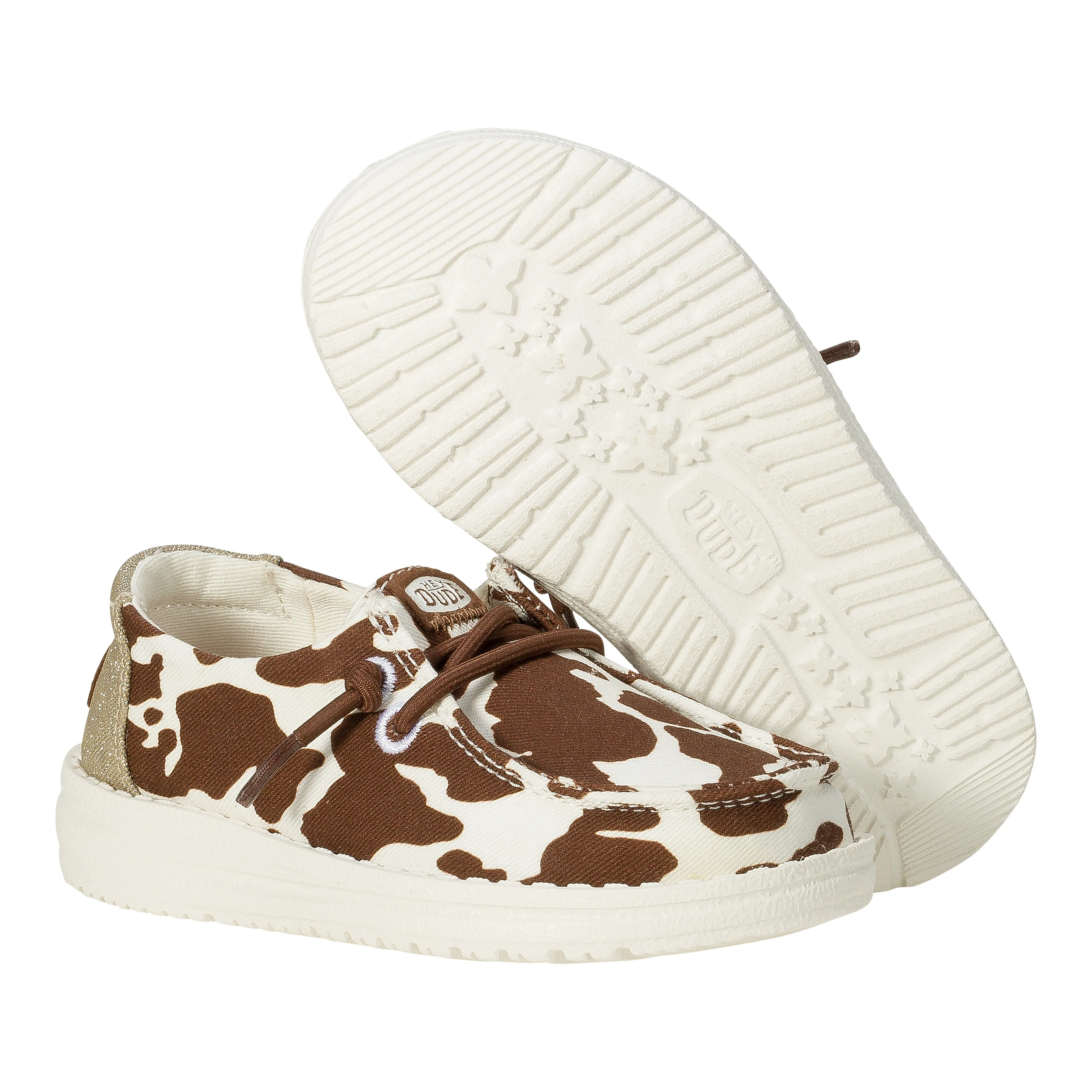 Wendy Toddler Cowgirl Sparkle - Brown/White