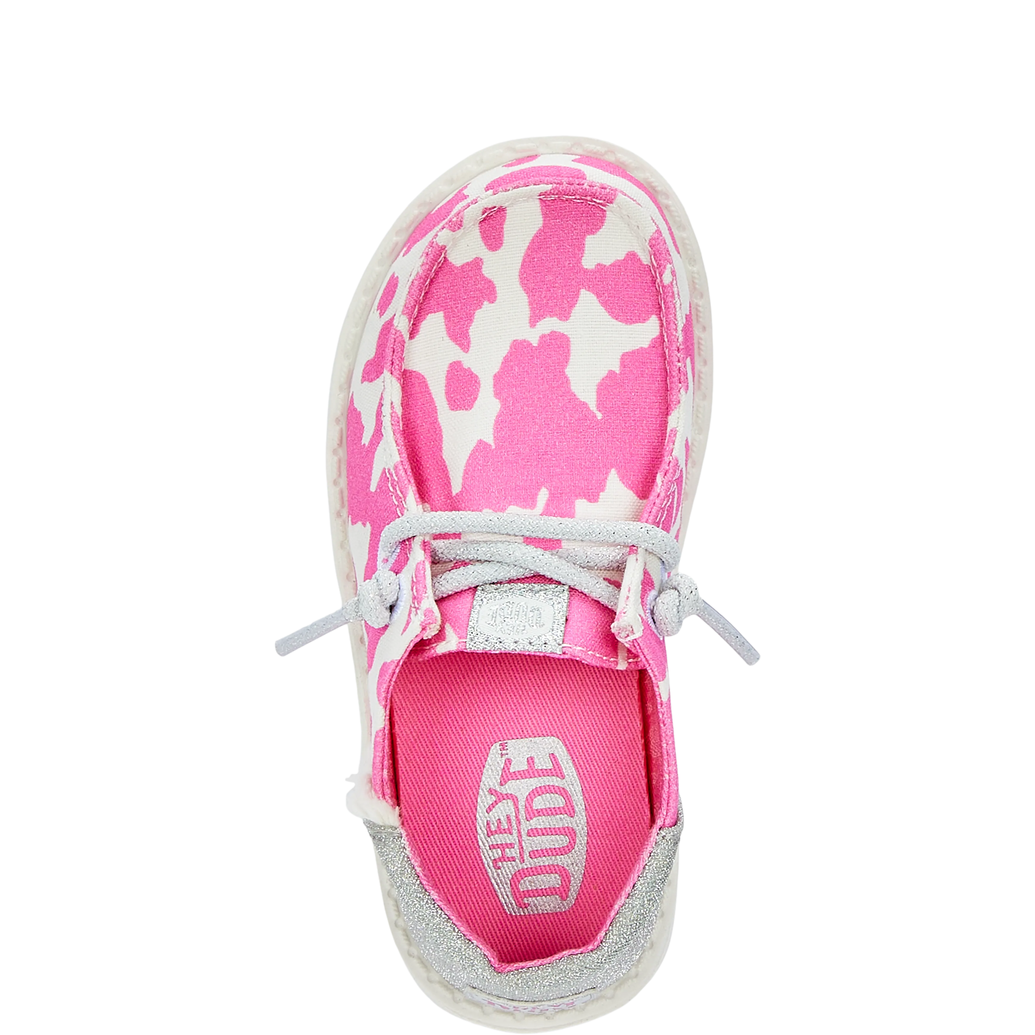 Wendy Toddler Funk Cowgirl Bling - Pink/Cow Silver