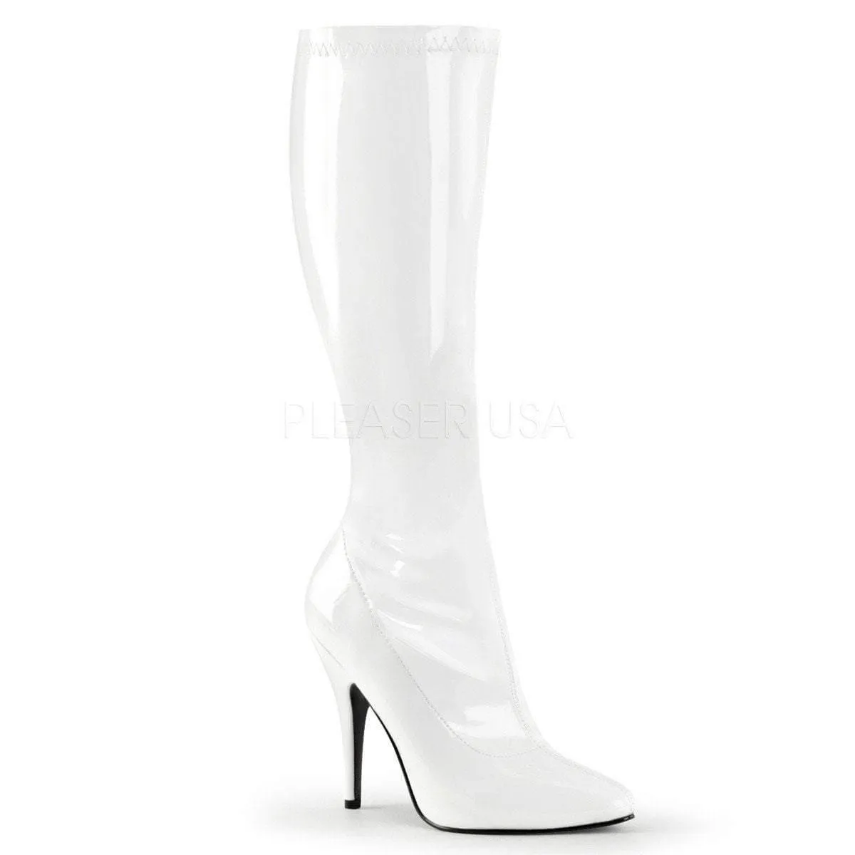 Zipped Knee High Boots